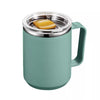 Acrylic Travel Mug: Locking Lid, Comfortable Handle